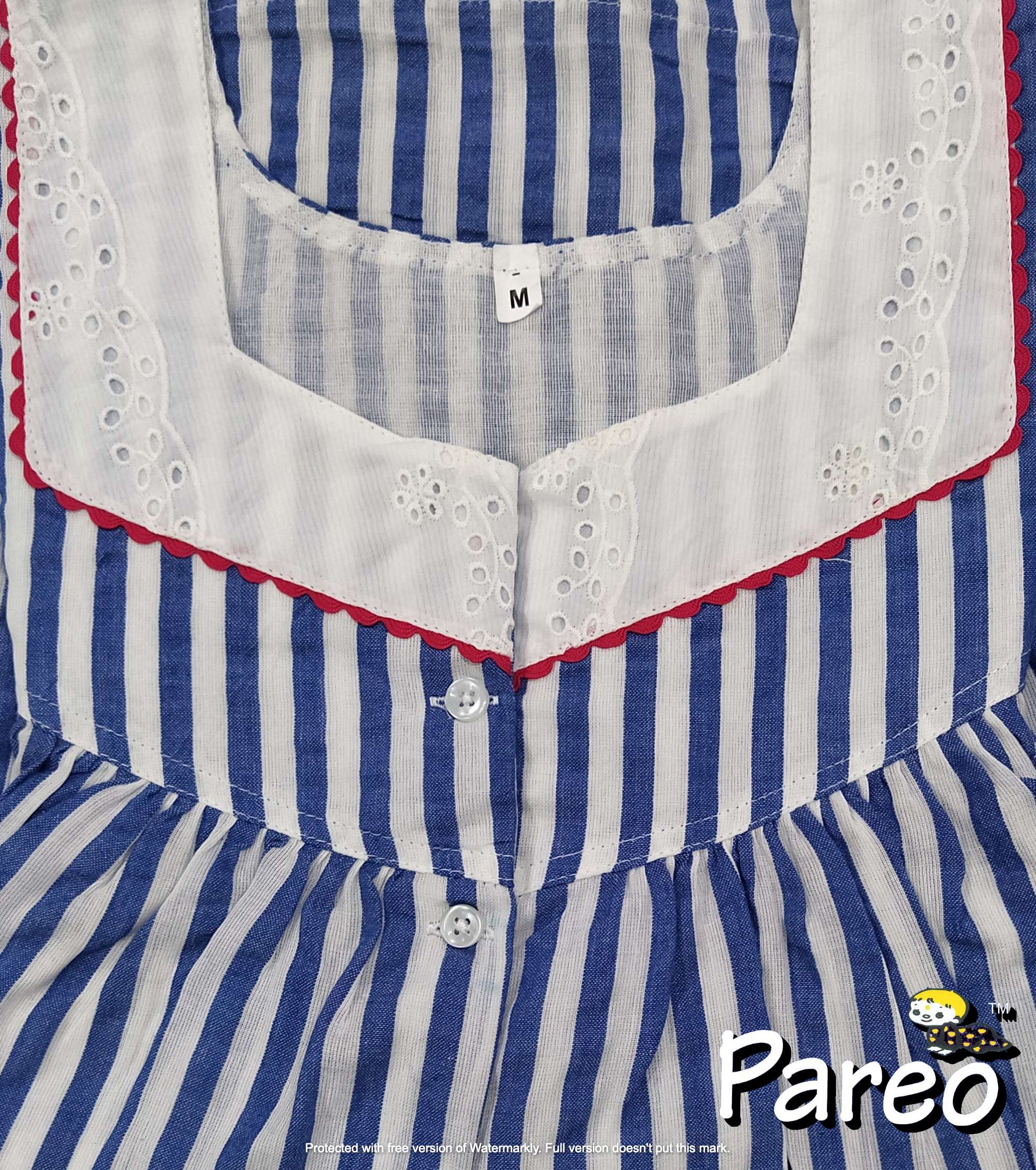 Cotton printed Medium Size Nighty for women