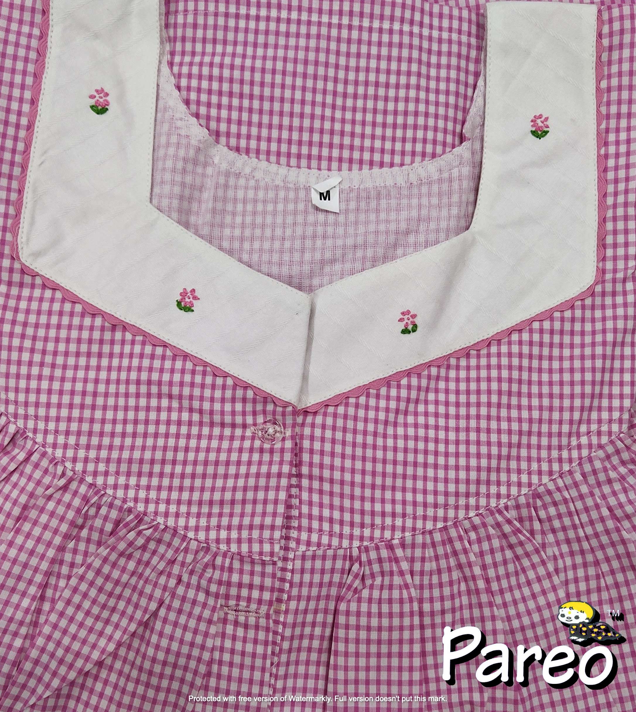 Cotton printed Medium Size Nighty for women