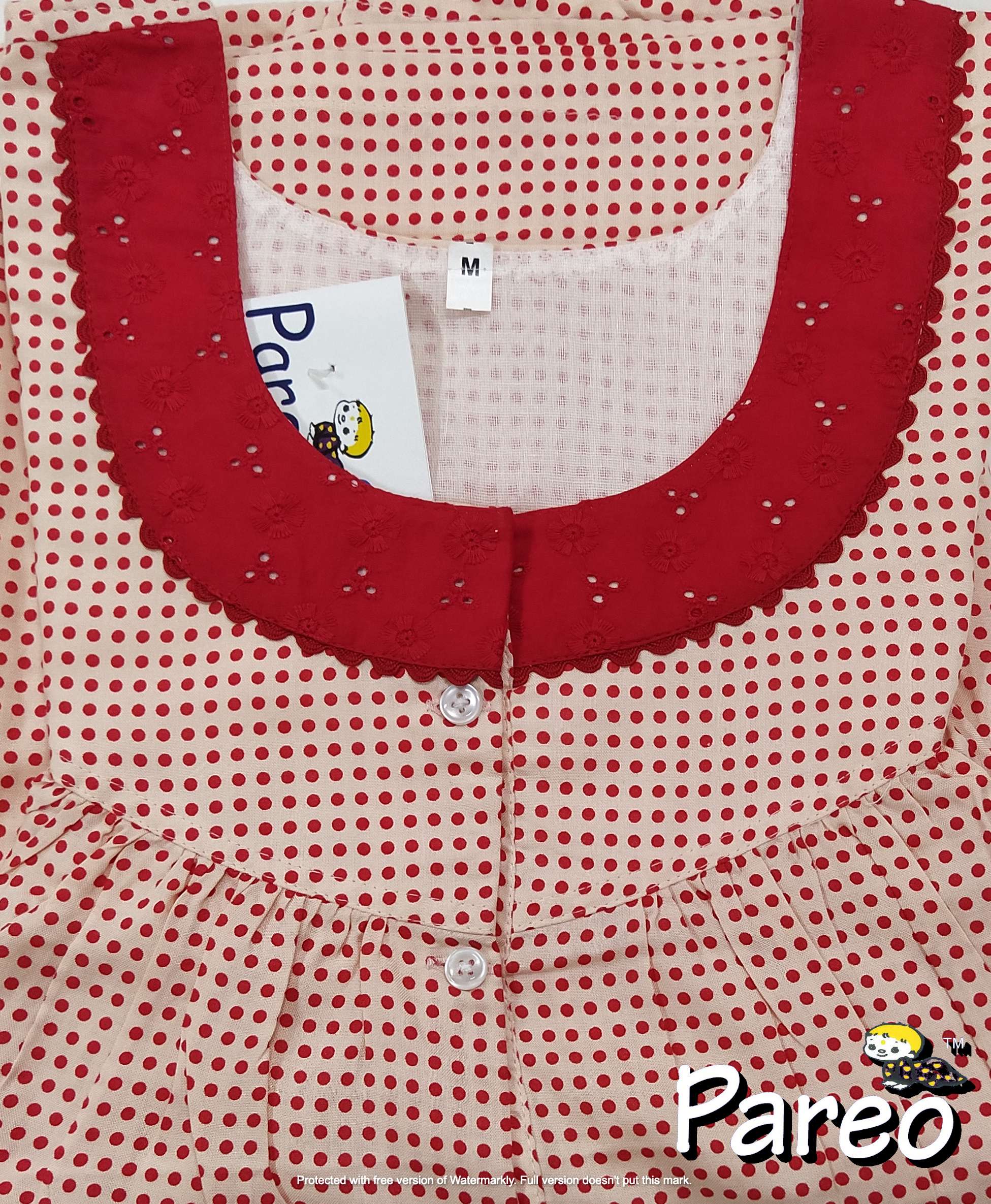 Cotton printed Medium Size Nighty for women