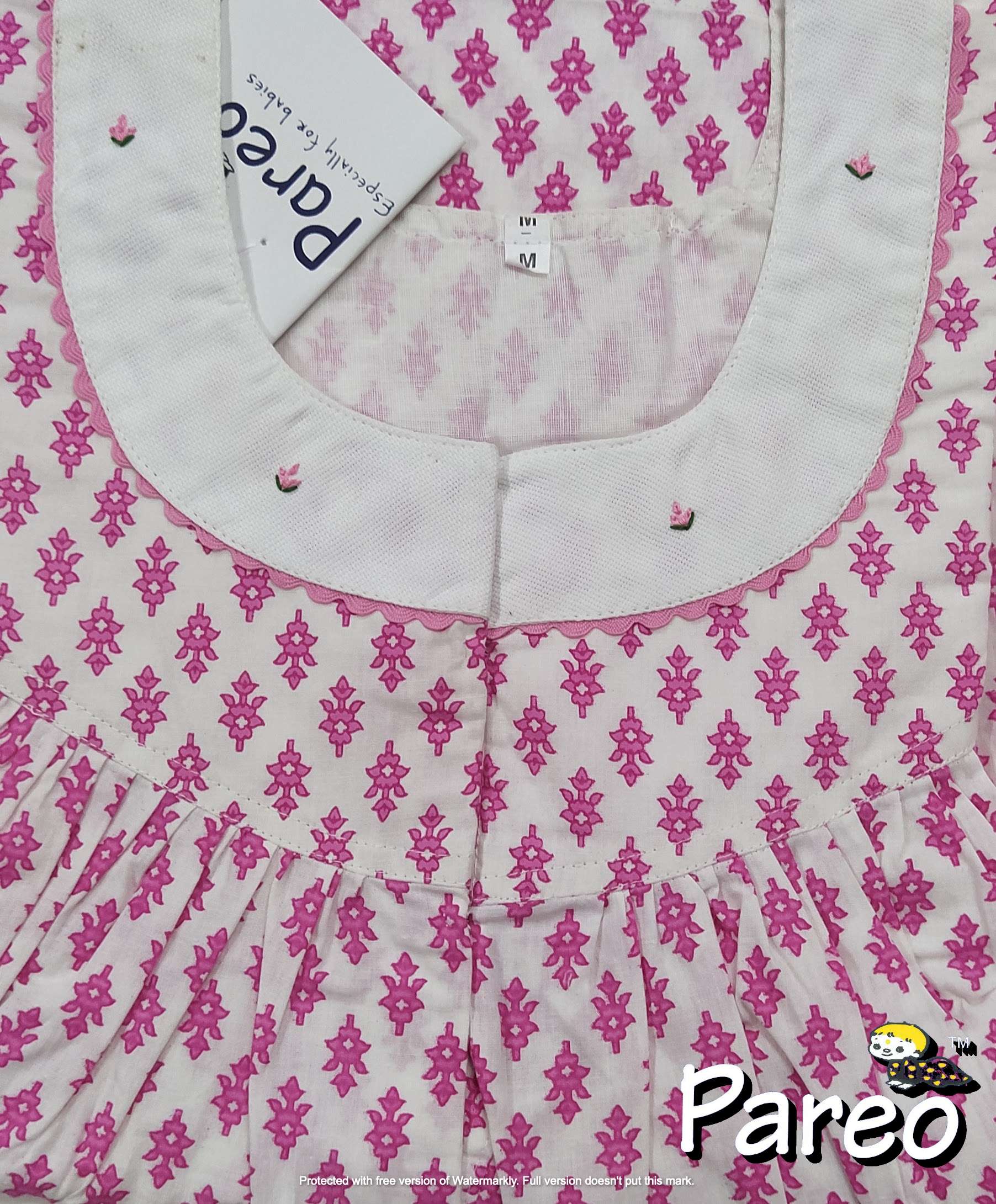Cotton printed Medium Size Nighty for women