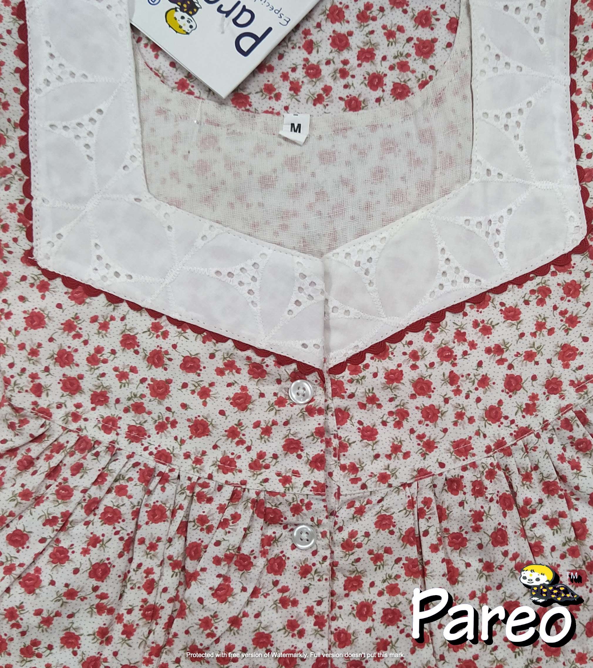 Cotton printed Medium Size Nighty for women
