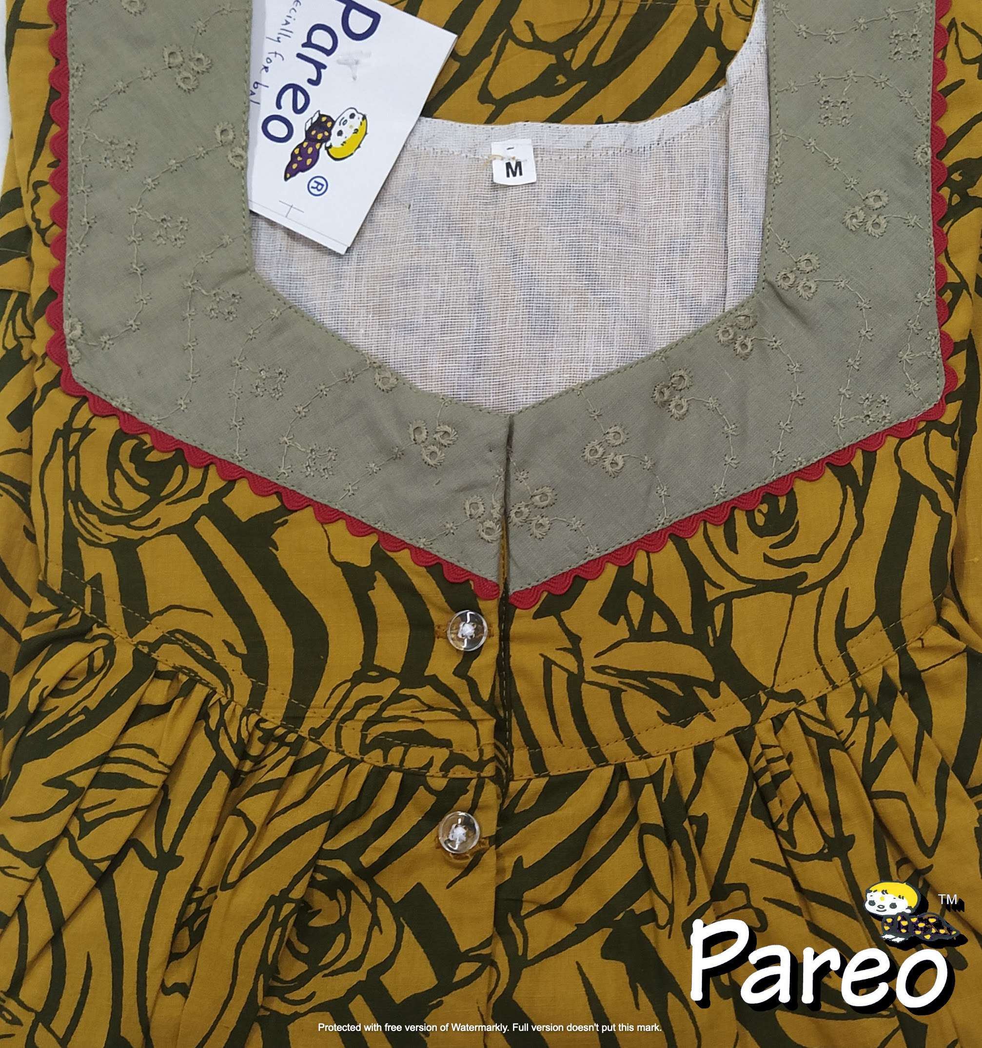 Cotton printed Medium Size Nighty for women