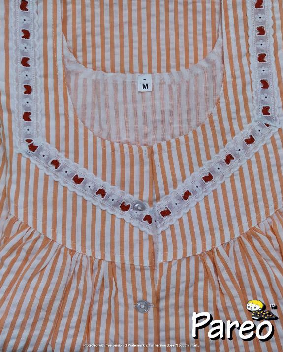 Cotton printed Medium Size Nighty for women