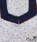 Cotton printed Full Open Medium Size Nighty for women