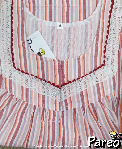 Cotton printed Medium Size Nighty for women