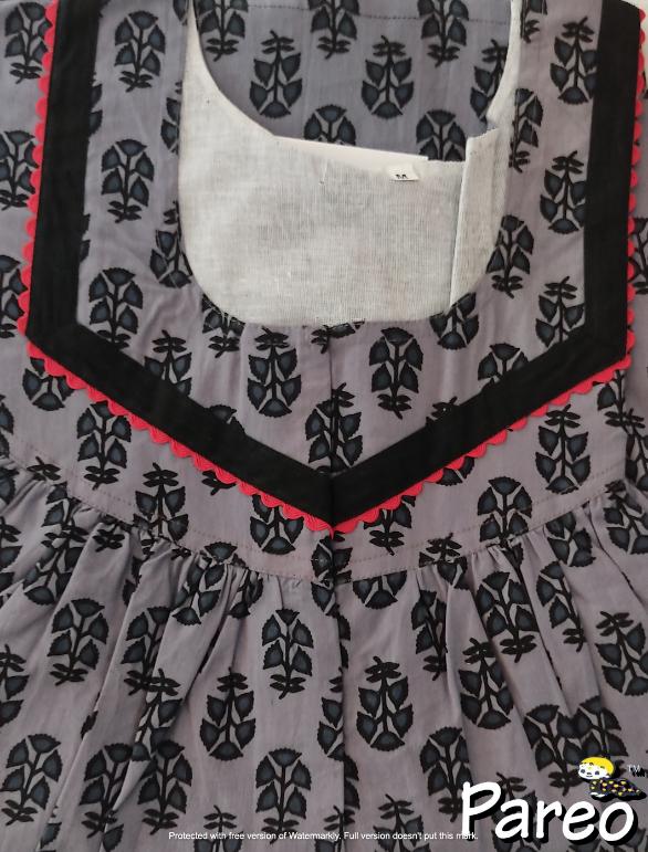 Cotton printed Nighty  for women