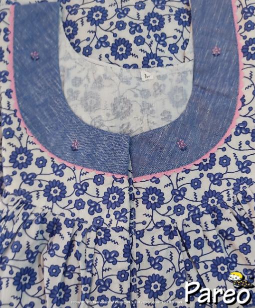 Cotton printed Nighty  for women