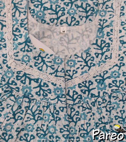 Cotton printed Nighty  for women