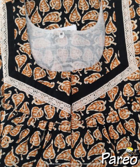 Cotton printed Nighty  for women