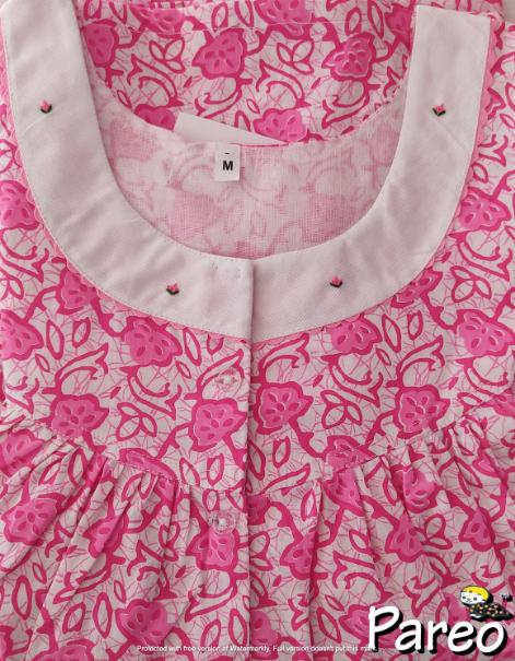 Cotton printed Nighty  for women