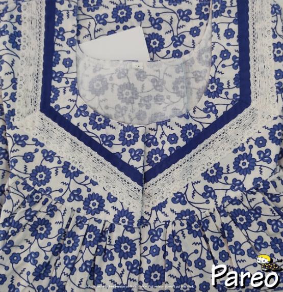 Cotton printed Nighty  for women