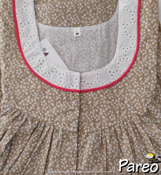 Cotton printed Nighty  for women