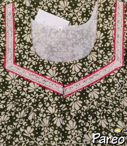 Cotton printed Nighty  for women