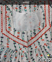 Cotton printed Nighty  for women