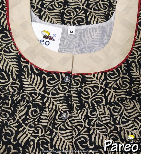 Cotton printed Nighty  for women in Medium