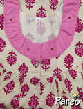 Cotton printed Nighty Small for women