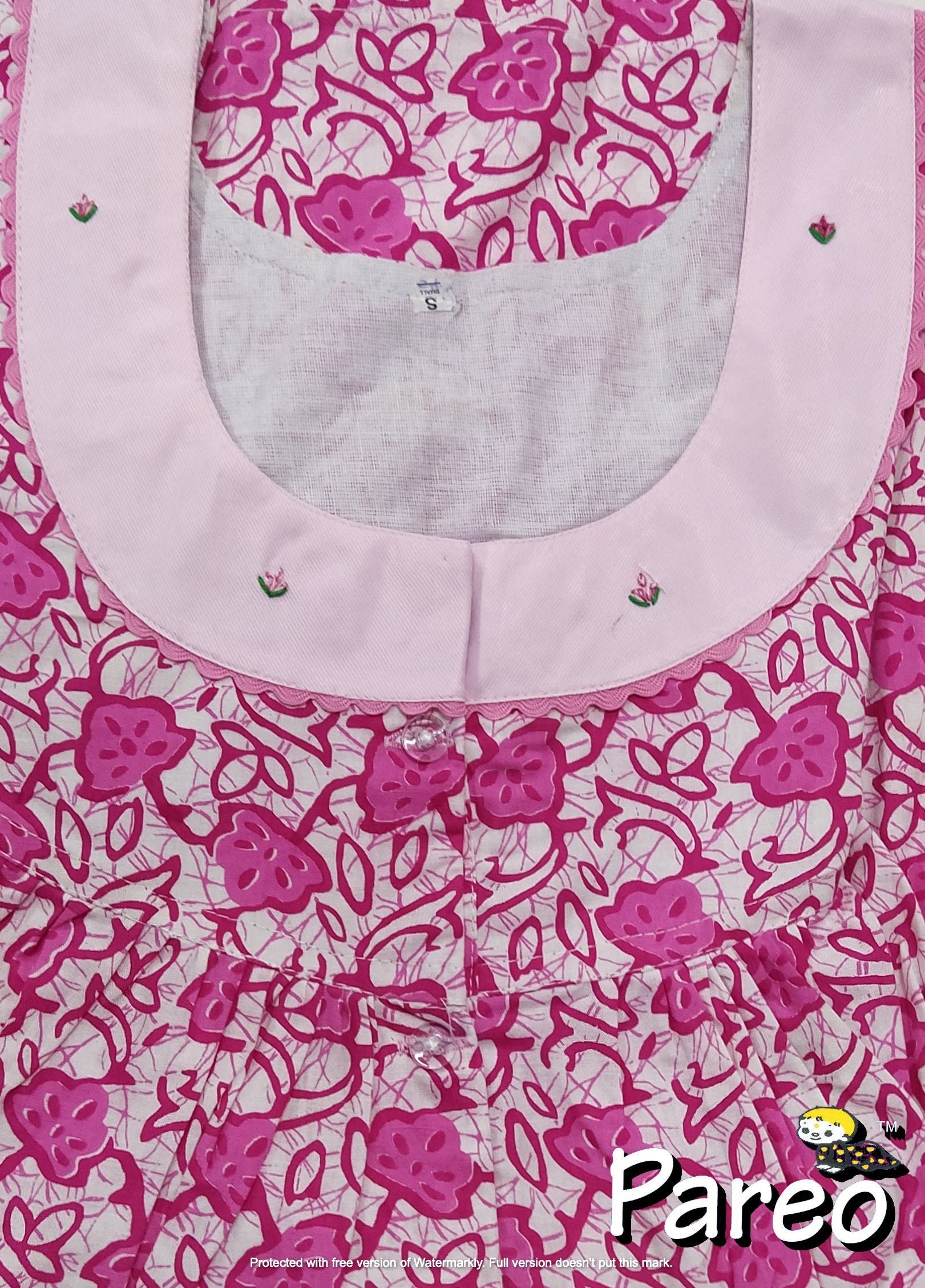Cotton printed Nighty Small for women