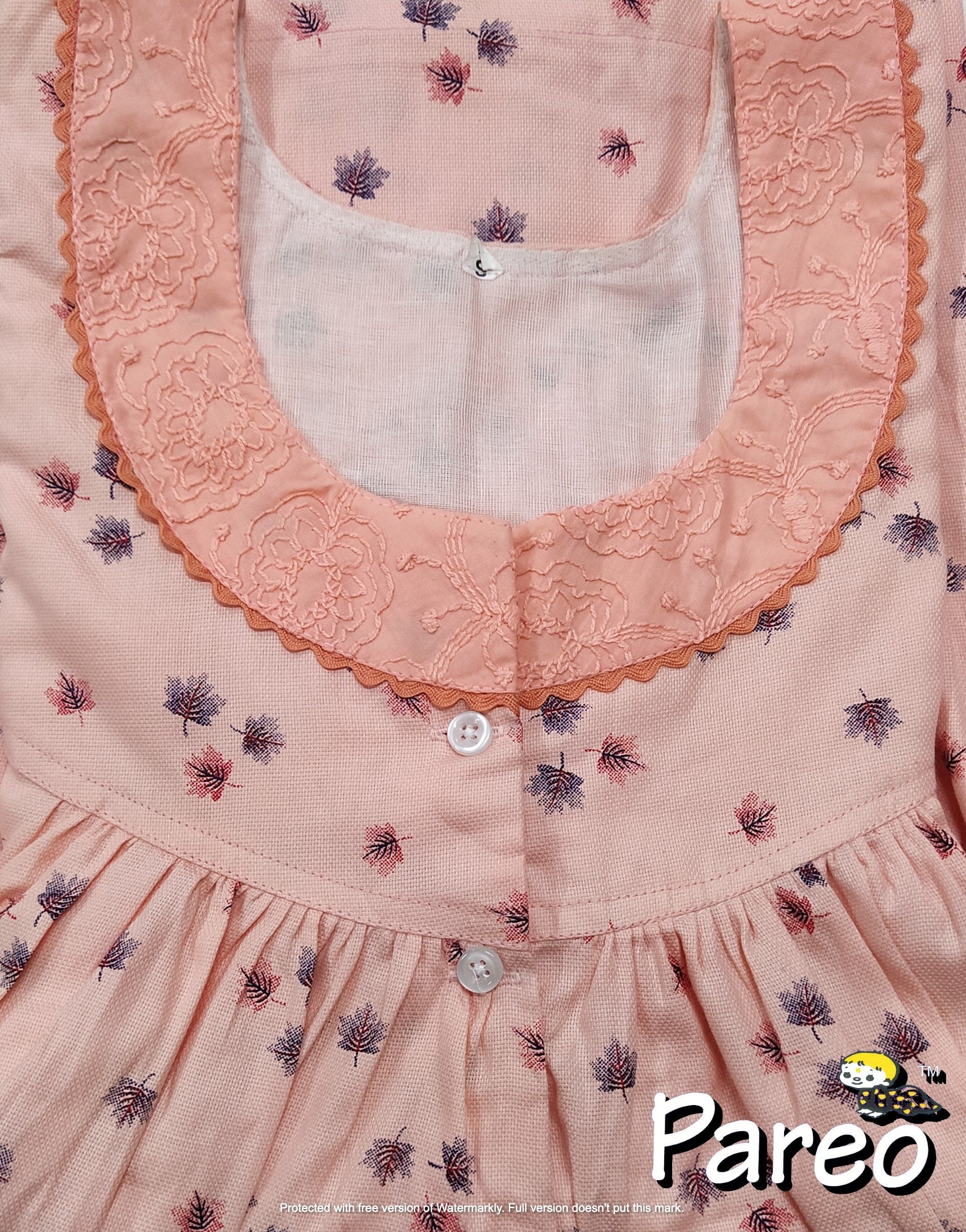 Cotton printed Nighty Small for women