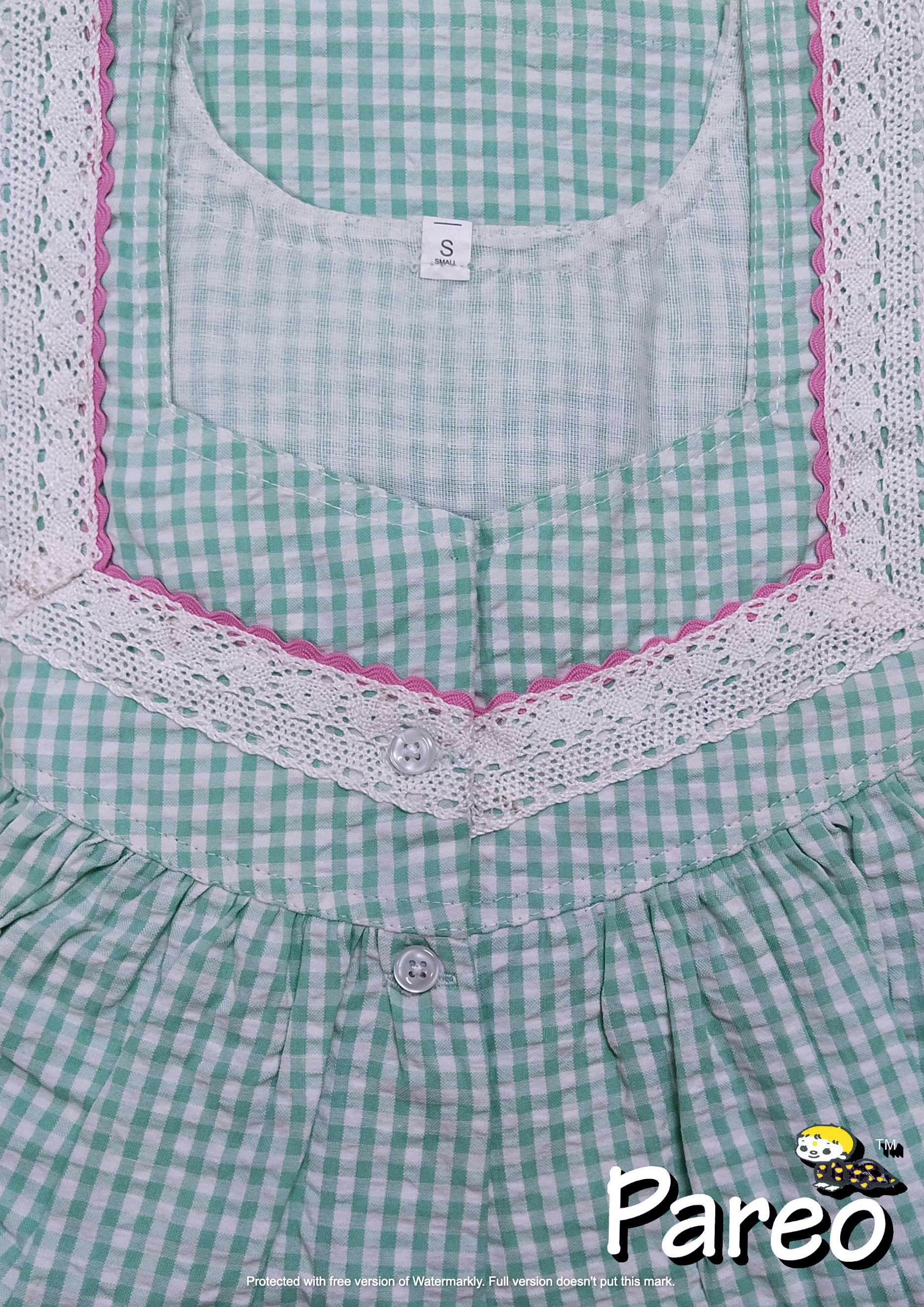 Cotton printed Nighty Small for women