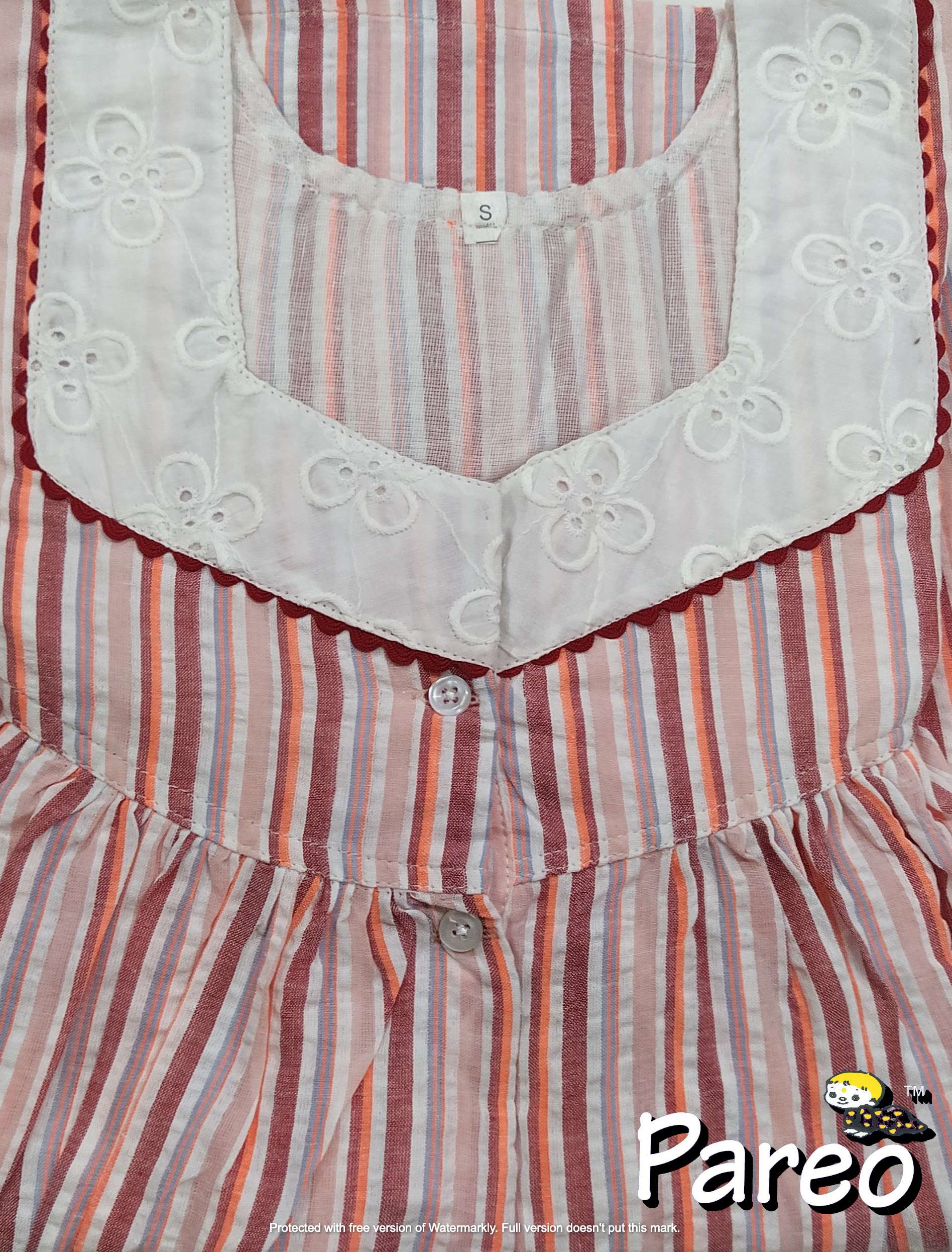 Cotton printed Nighty Small for women