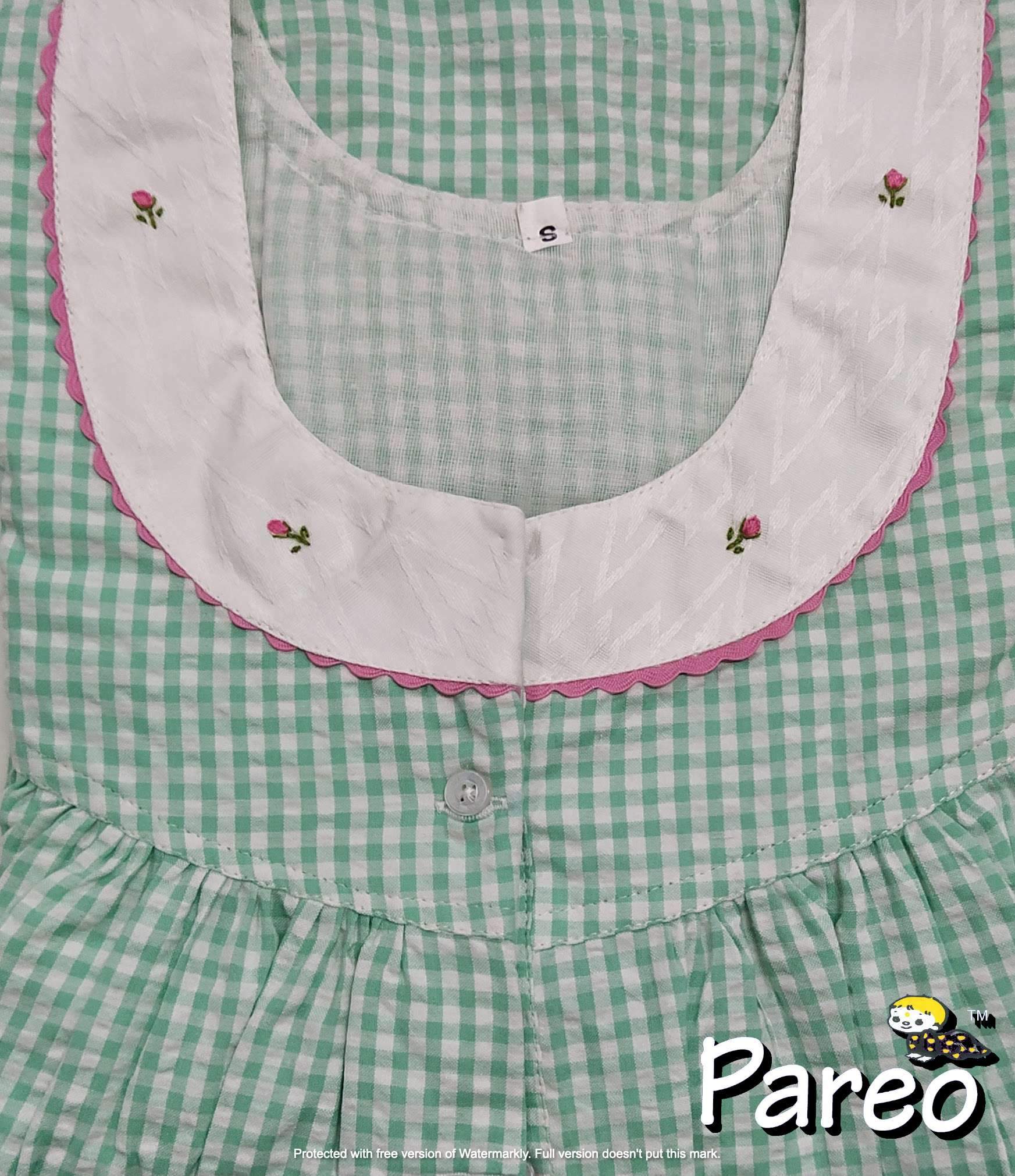 Cotton printed Nighty Small for women