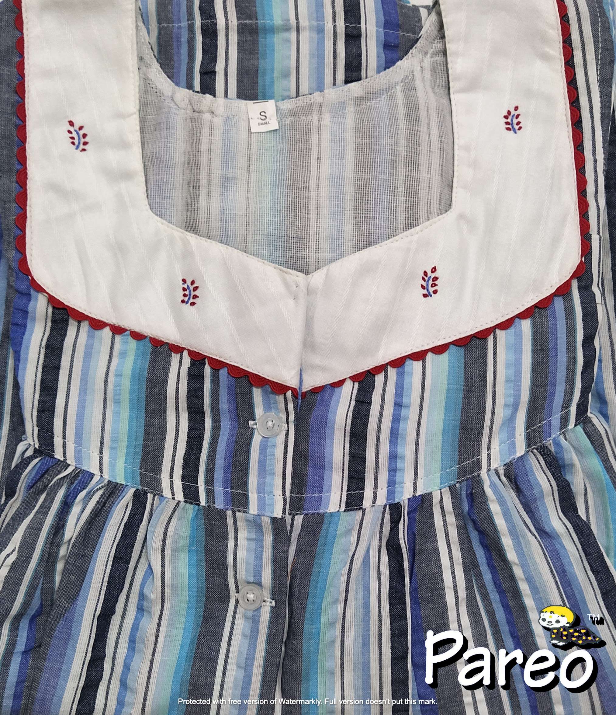 Cotton printed Nighty Small for women