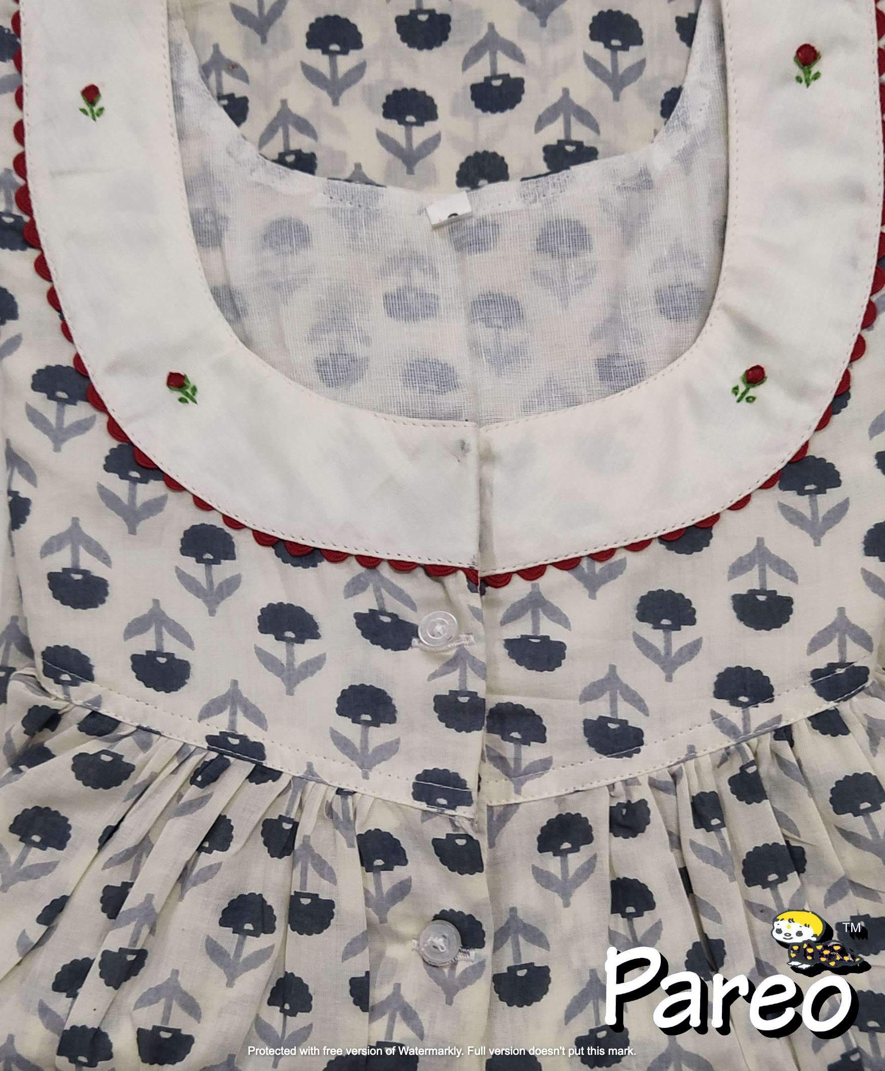 Cotton printed Nighty Small for women
