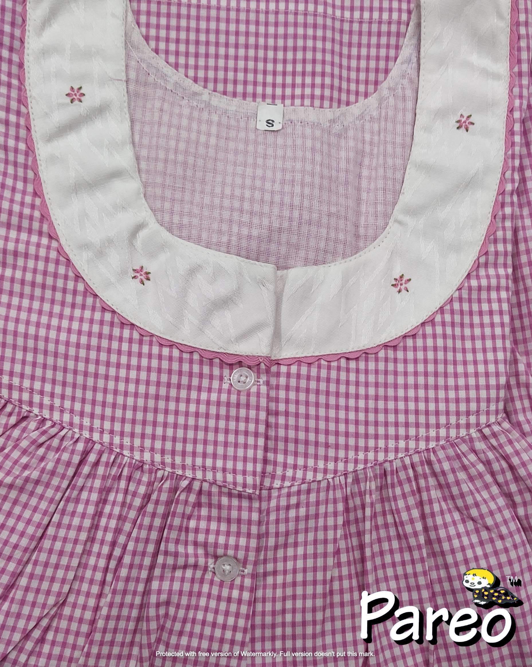 Cotton printed Nighty Small for women