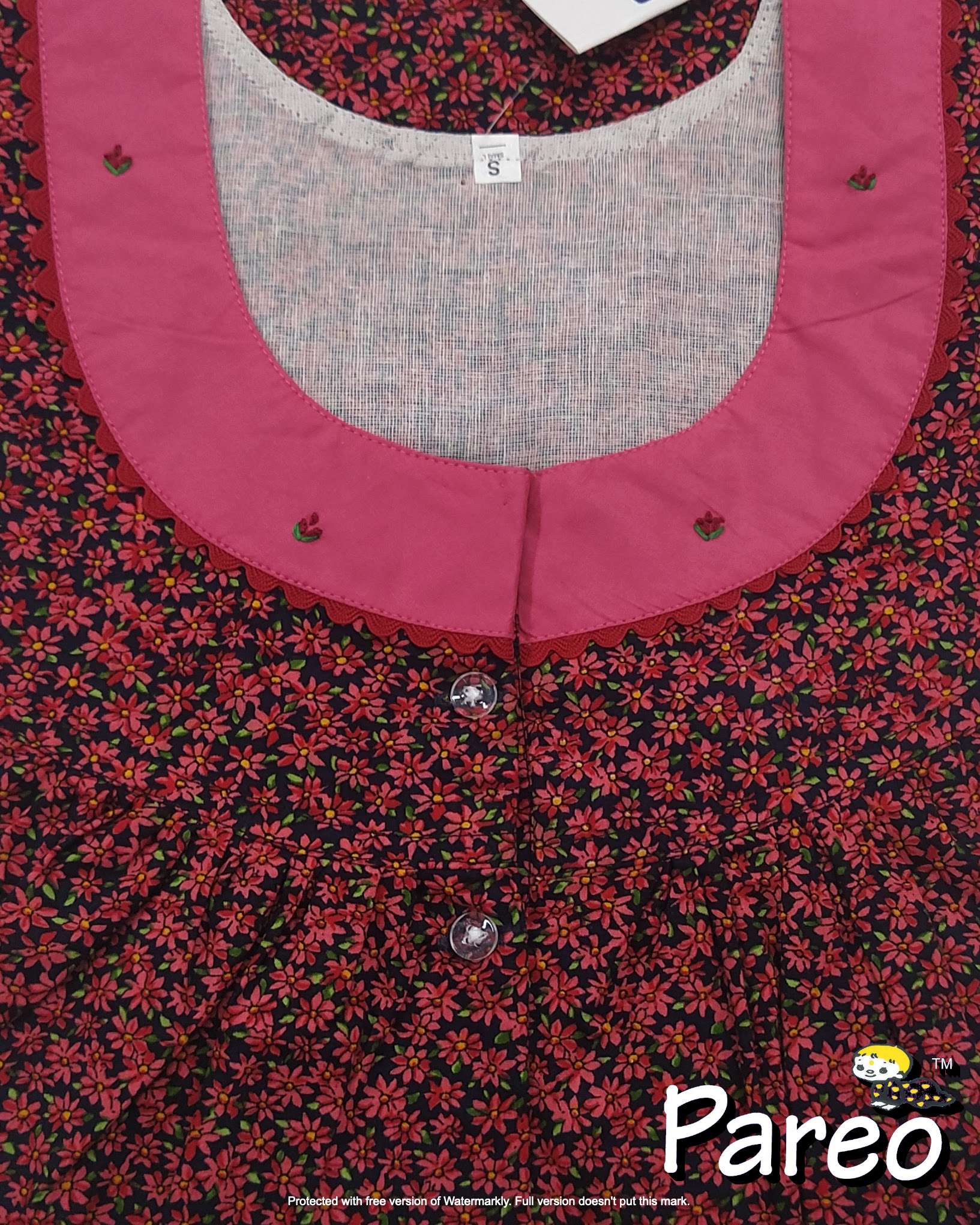 Cotton printed Nighty Small for women