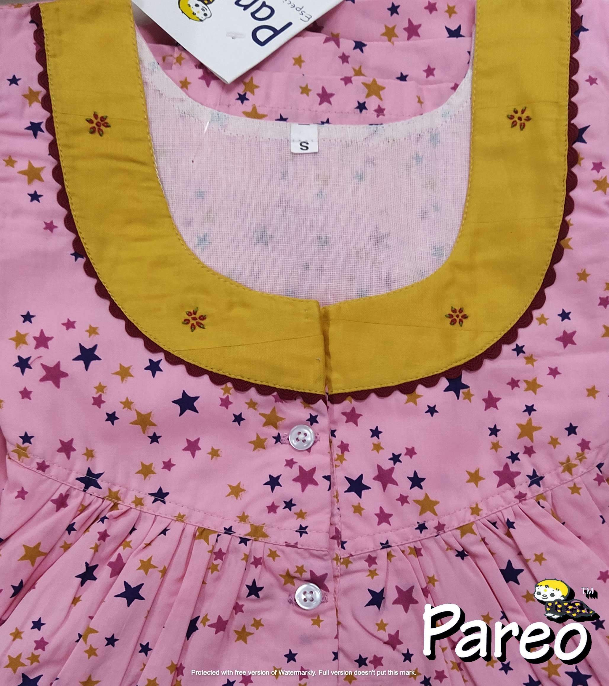Cotton printed Nighty Small for women