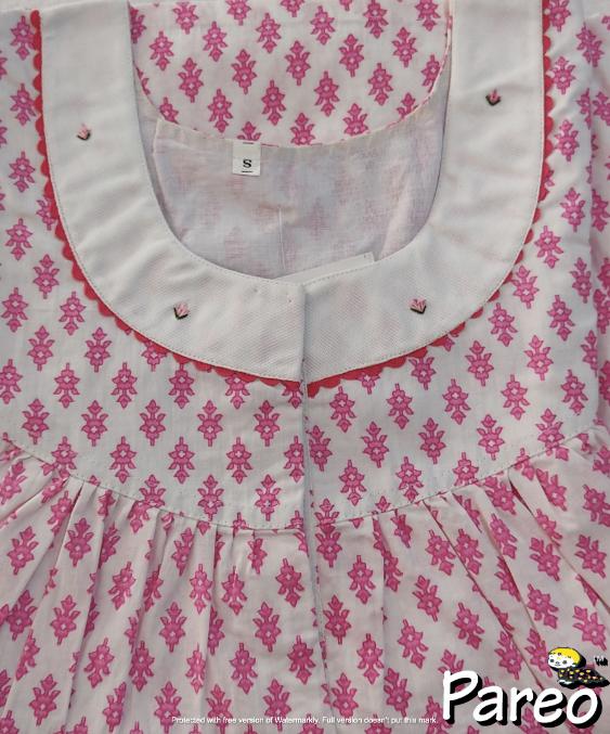 Cotton printed Nighty  for women