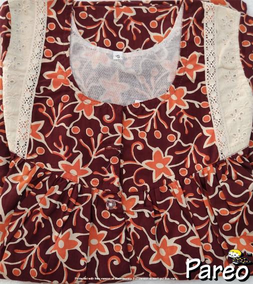 Cotton printed Nighty  for women