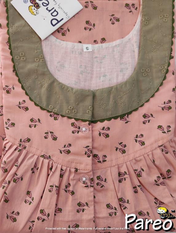 Cotton printed Nighty  for women