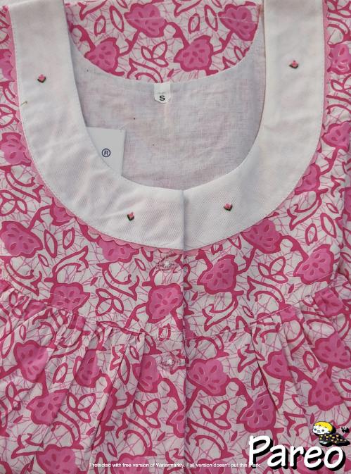 Cotton printed Nighty  for women