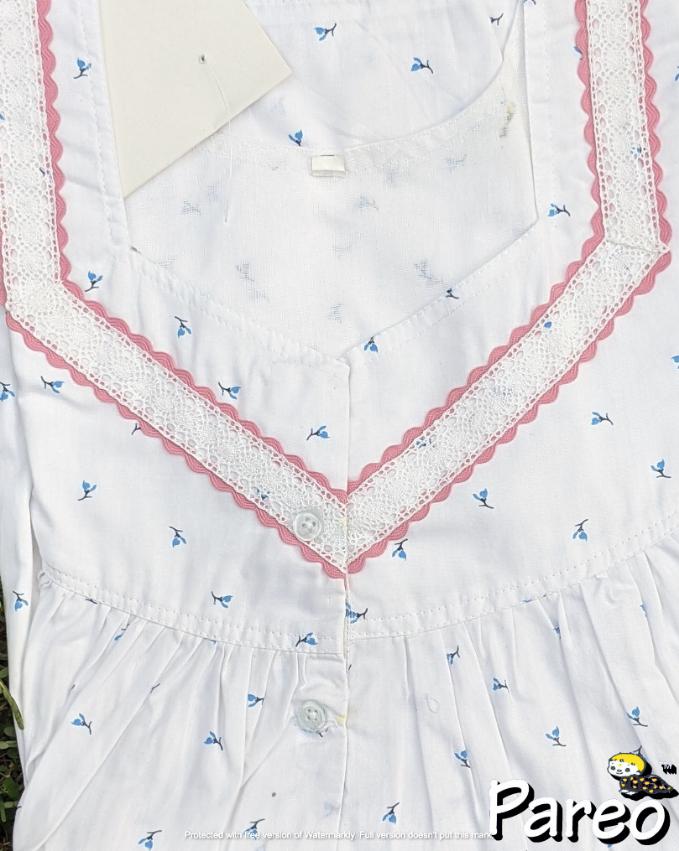 Cotton printed Nighty for women