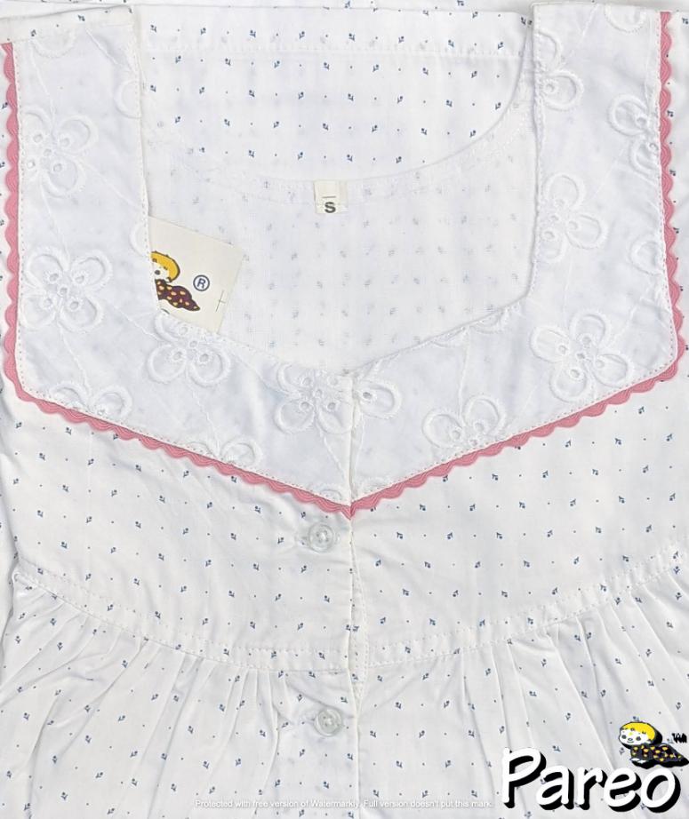 Cotton printed Nighty for women