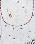 Cotton printed Nighty for women