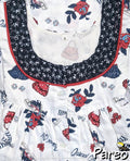 Full Open Cotton printed Nighty for women