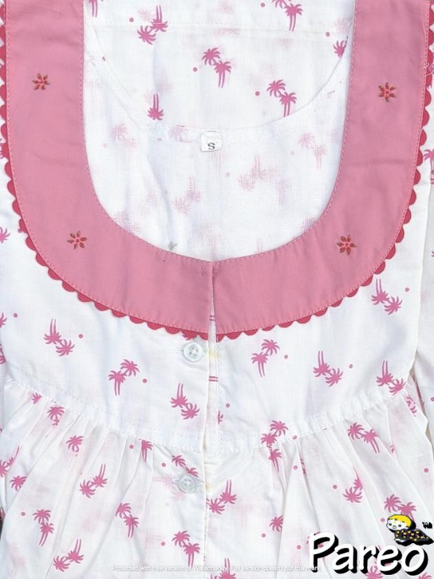 Cotton printed Nighty for women