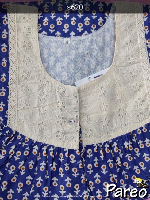 Cotton printed Nighty  for women