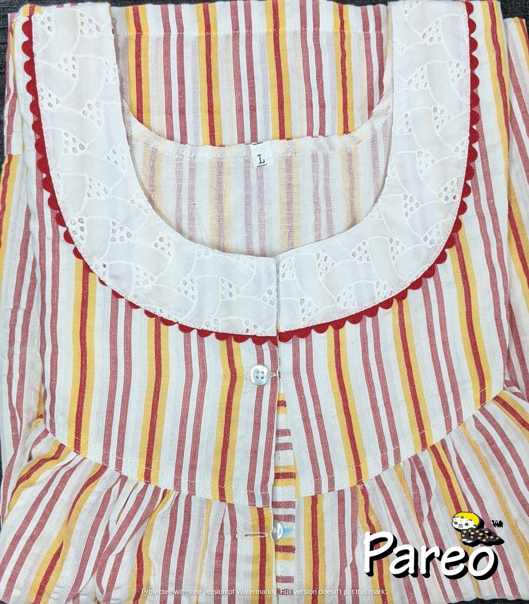 Cotton printed Nighty  for women large size